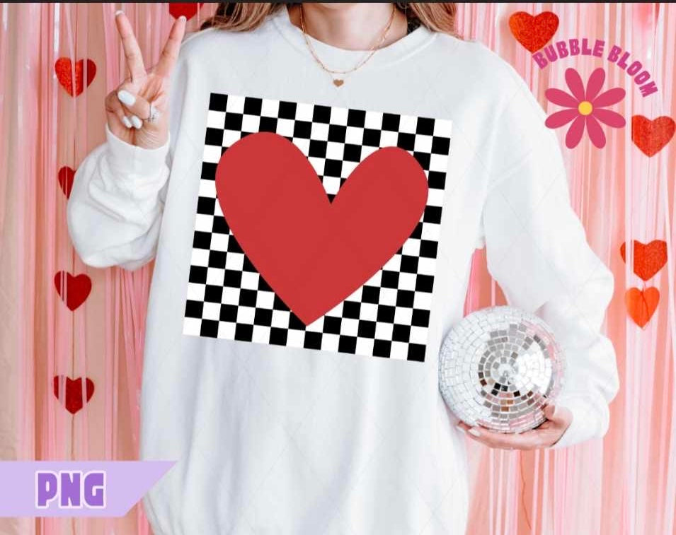 Checkered Heart