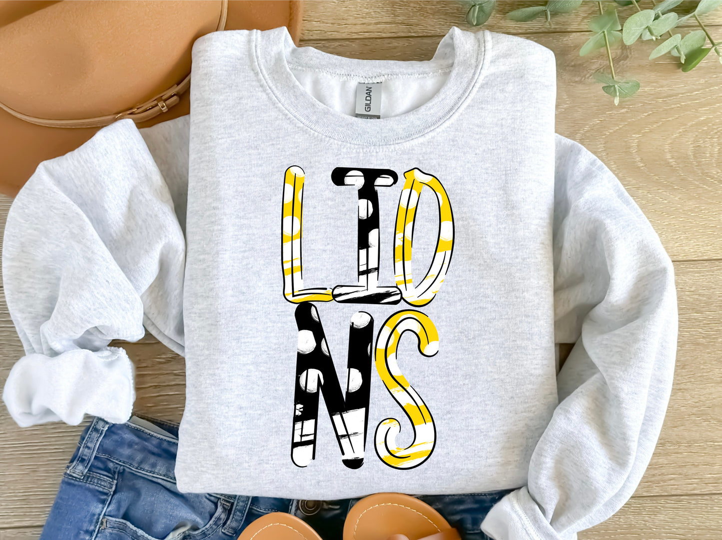 Salem Lions Polka Dots
