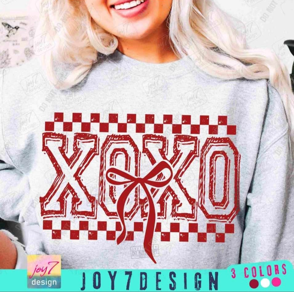 Checkered XOXO