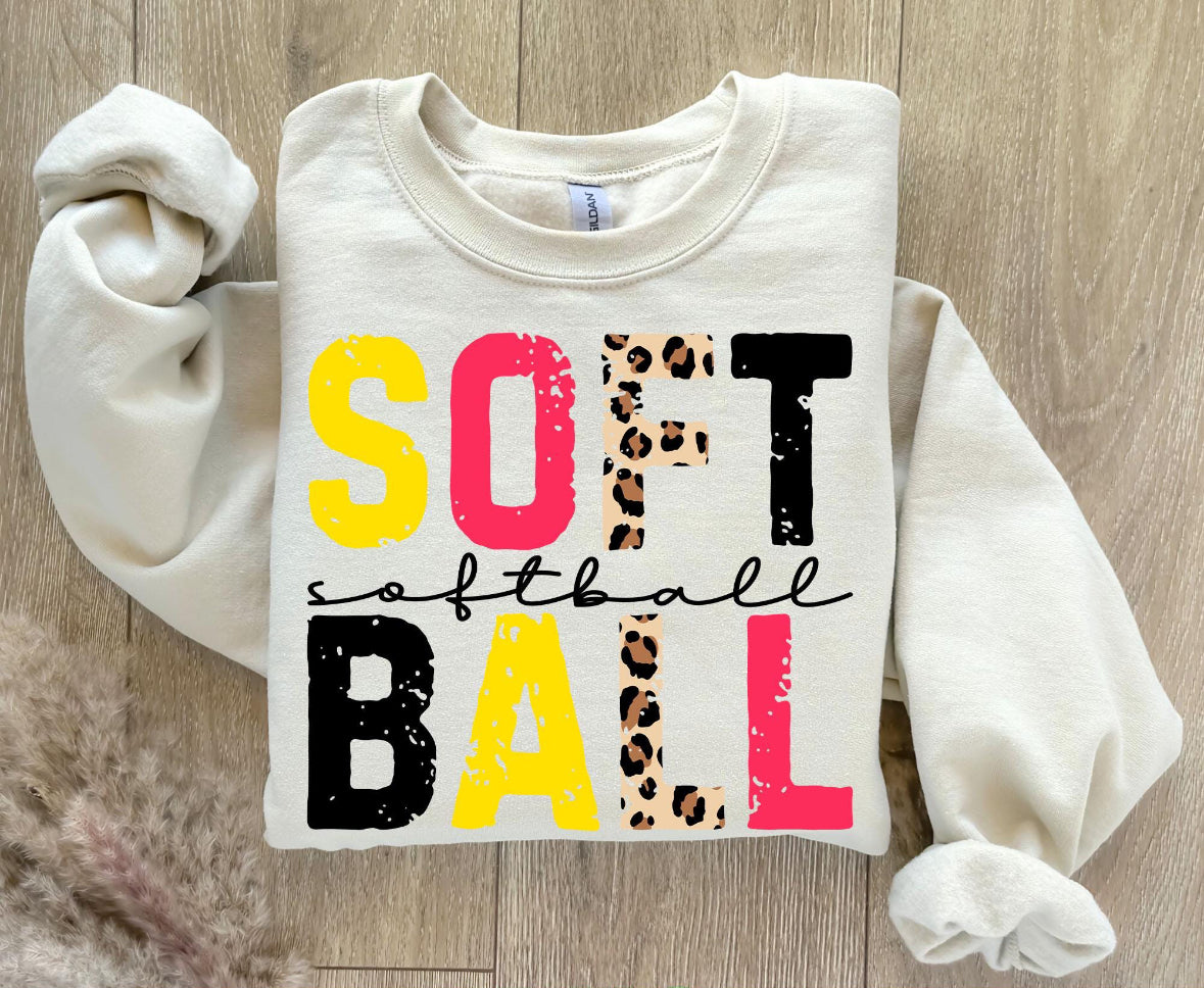 Distressed Softball