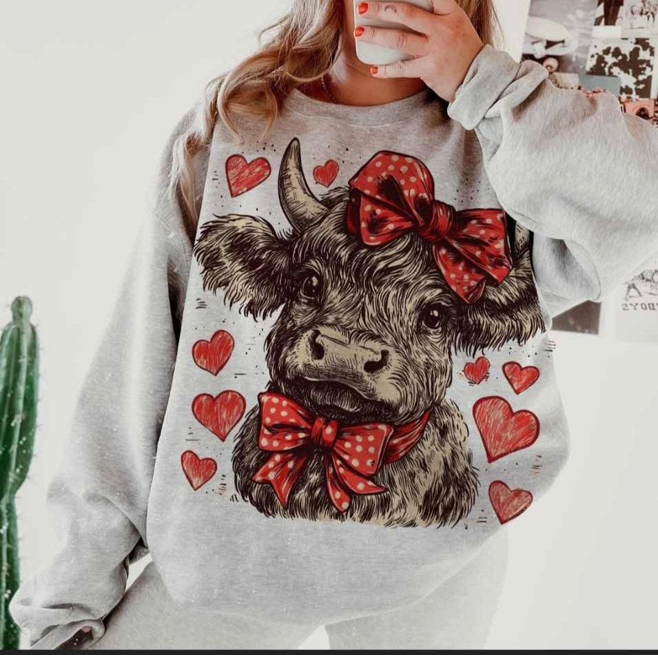 Cute Valentines Cow