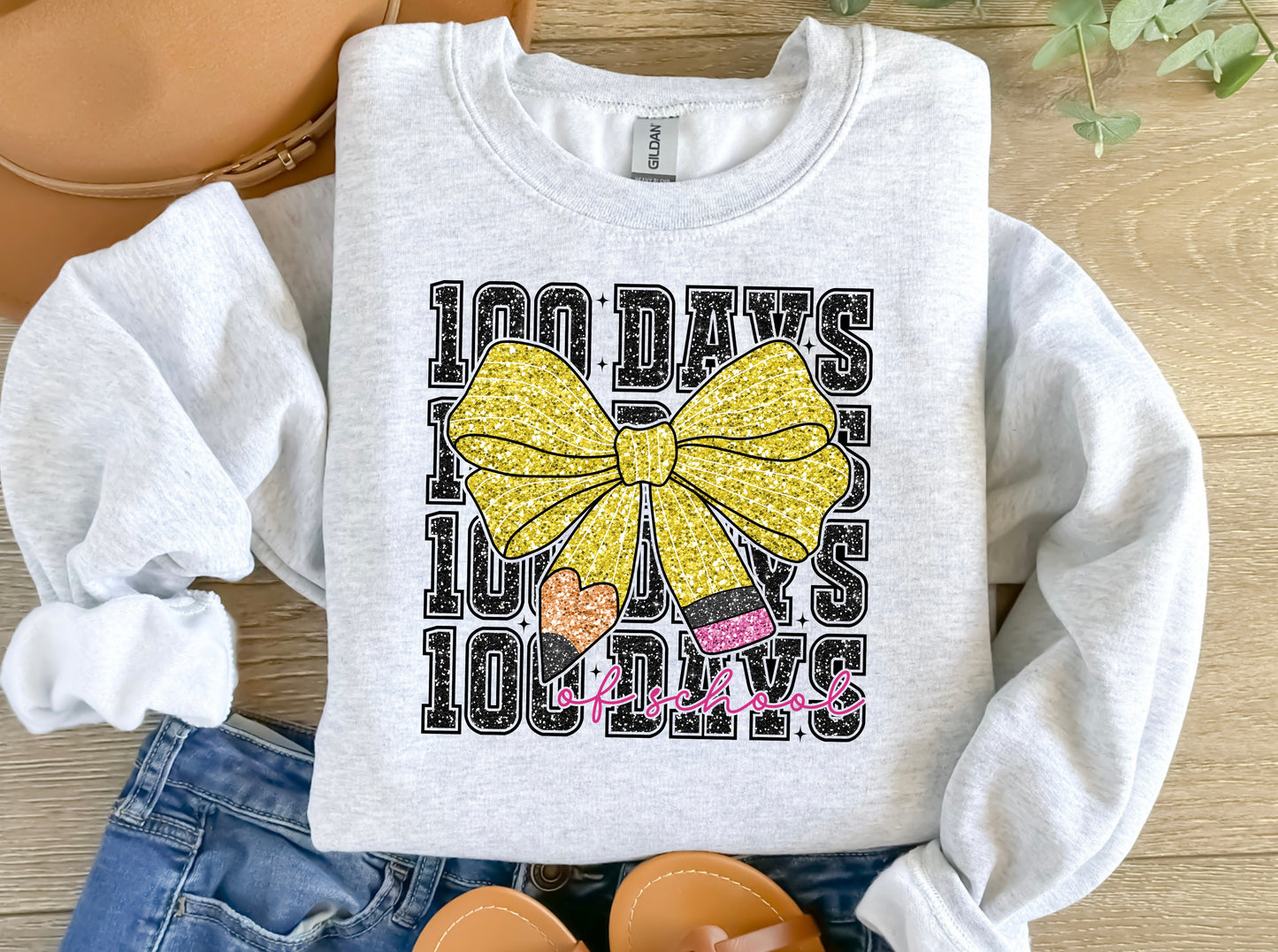 100 Days Pencil Bow