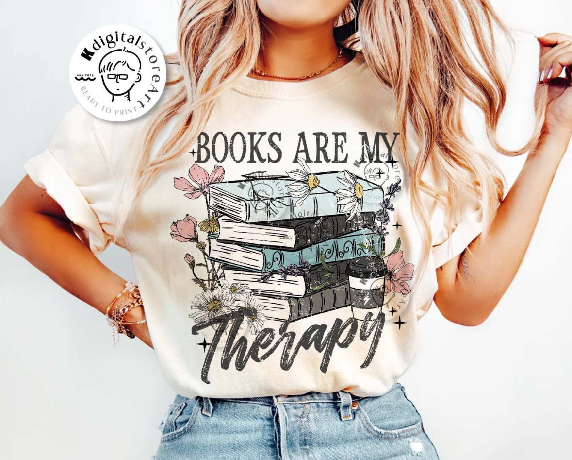 Books Are My Therapy
