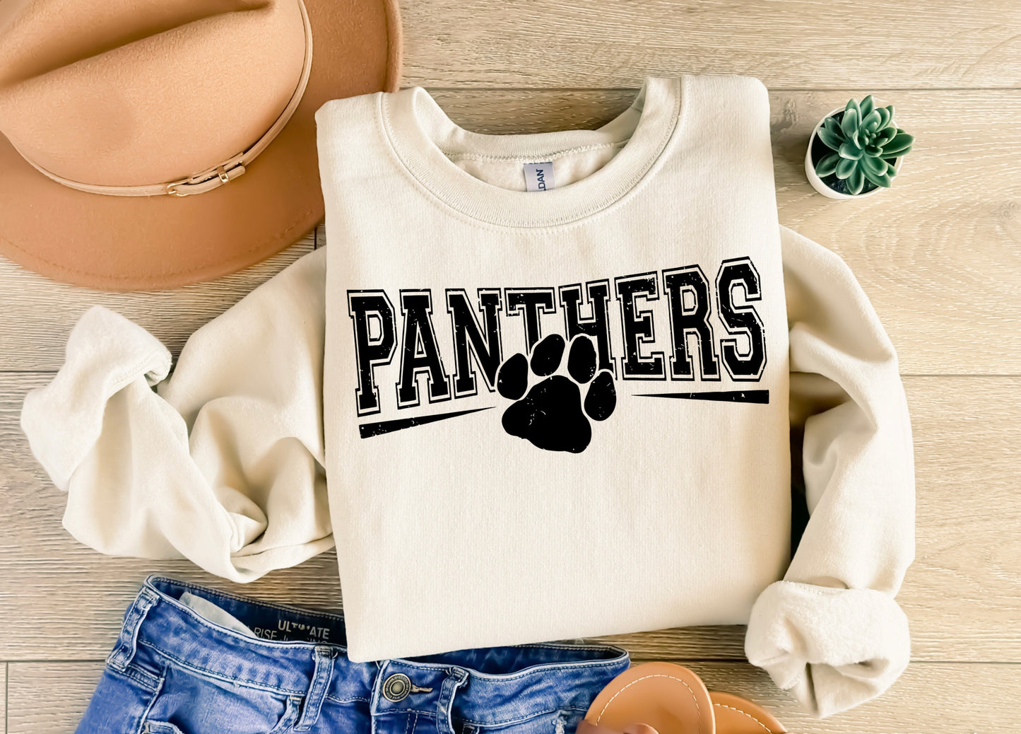 Panthers Paw Print