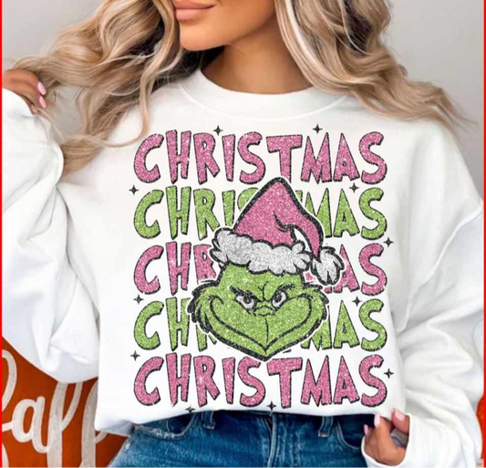 Sparkle Grouch Christmas