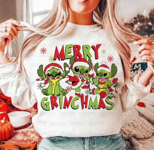 Merry Grinchmas Stitch